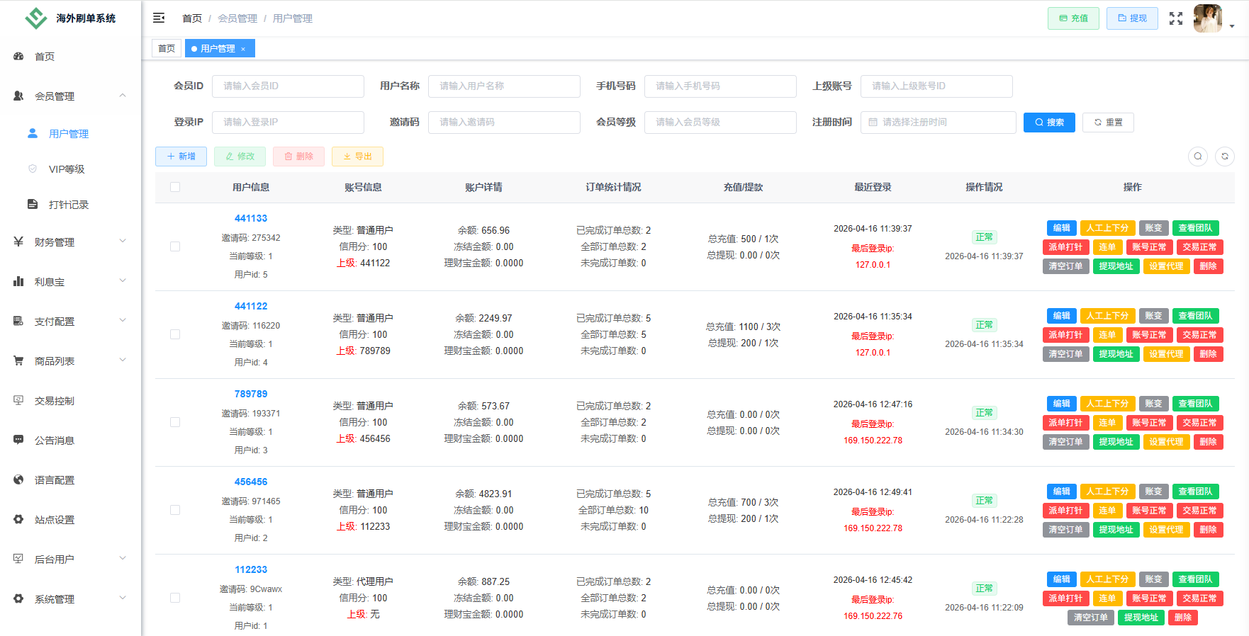 图片[17]-独家JAVA抢单刷单系统/打针派单/连单/重置订单/信用分-汉城海外源码