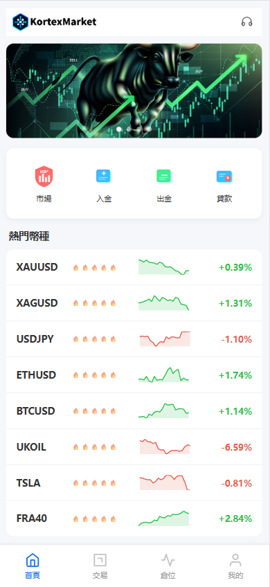 图片[2]-新UI海外综合盘交易所/股票/指数/K线控制/DAPP登录-汉城海外源码