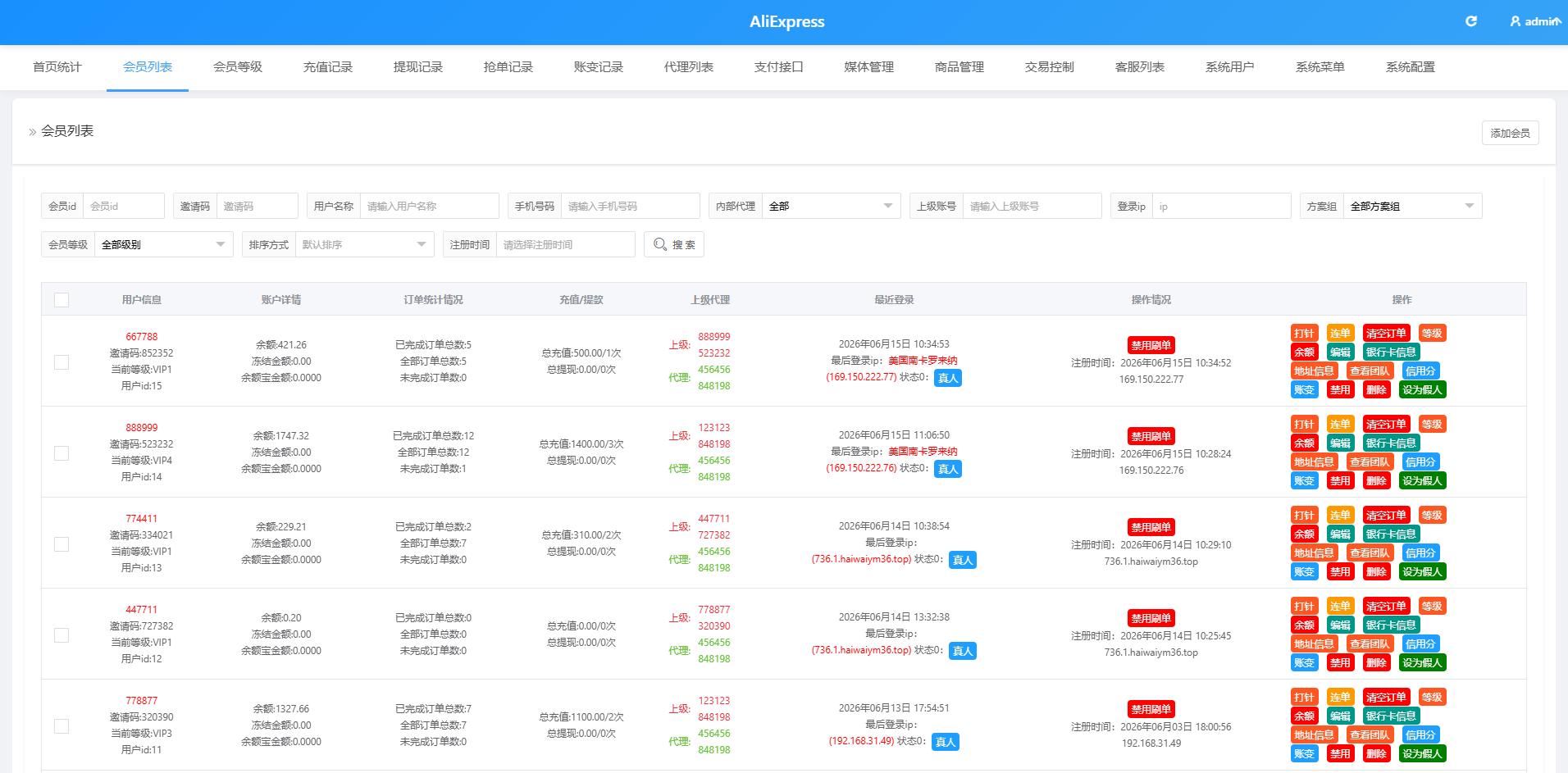 图片[13]-（AliExpress商城）多语言AliExpress商城刷单系统#打针#连单卡单#信用分-汉城海外源码