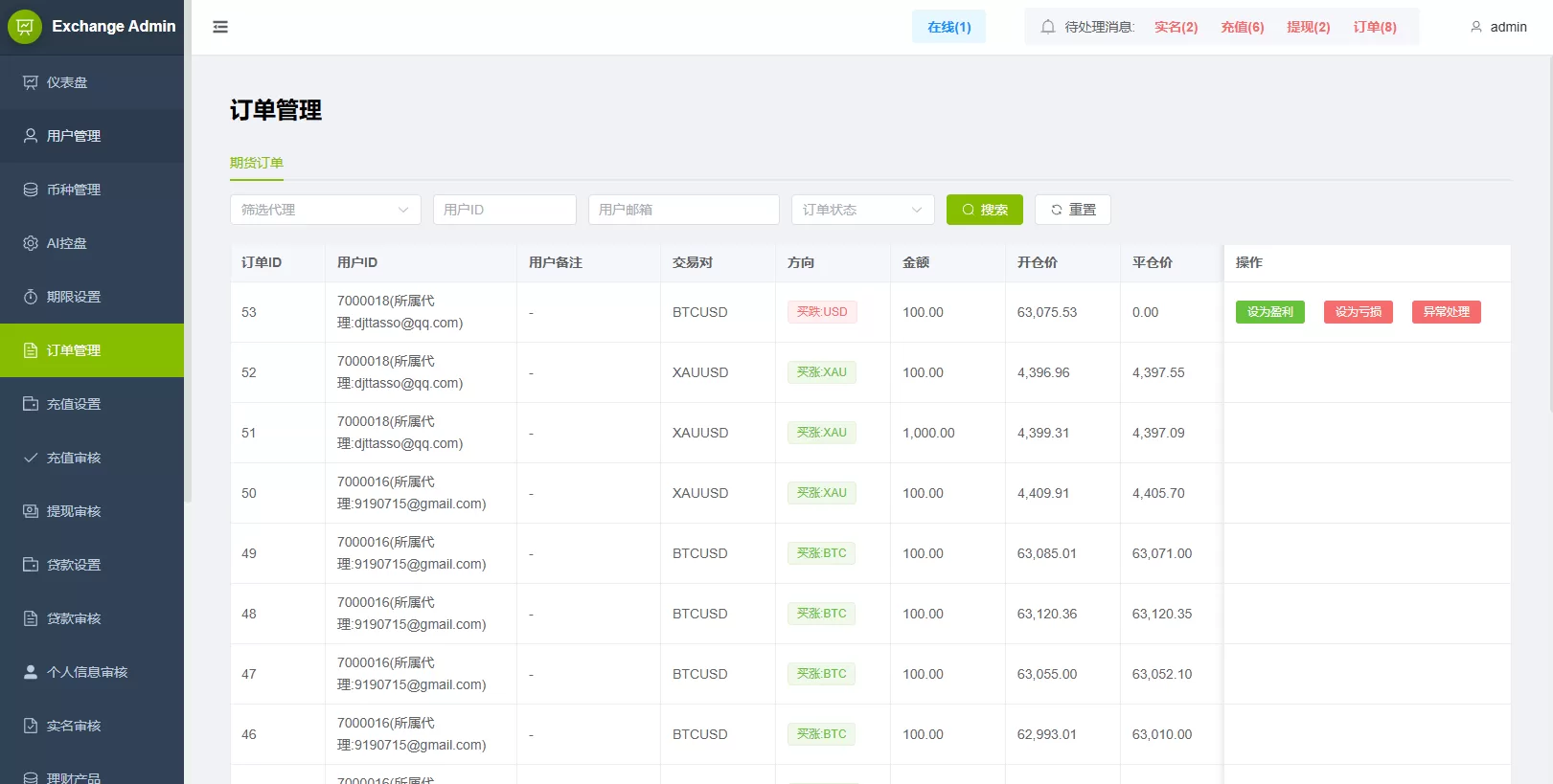 图片[20]-海外综合秒合约交易所/美股/外汇/理财/贷款/K线控制-汉城海外源码