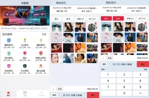 音乐打榜伪商城系统/订单自动匹配/打码/代理后台-汉城海外源码